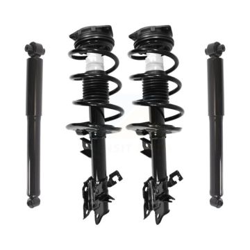 Front Rear Complete Shocks Strut And Coil Spring Mount Assemblies Kit For Nissan Rogue K78M-100240