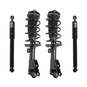 Front Rear Complete Shock Strut Coil Spring Kit For Honda Civic Excludes Sedan Si Models K78M-100258