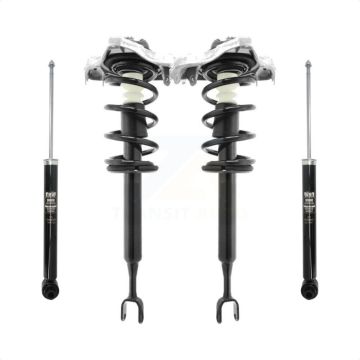 Front Rear Complete Shocks Strut & Coil Spring Mount Assemblies Kit For Audi A4 Quattro K78M-100315