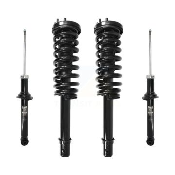 Front Rear Complete Shocks Strut Coil Spring Mount Kit For Honda Accord Excludes Hybrid K78M-100324