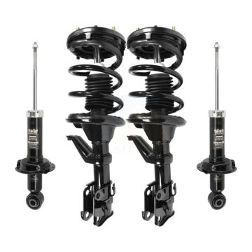 Front Rear Complete Shocks Strut And Coil Spring Mount Assemblies Kit For Honda CR-V K78M-100341