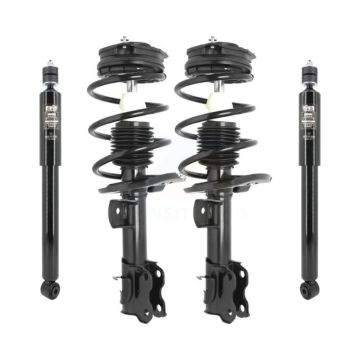 Front Rear Complete Shocks Strut And Coil Spring Mount Assemblies Kit For Nissan Sentra K78M-100433