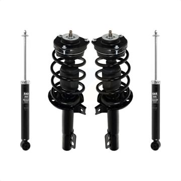 Front Rear Complete Strut & Coil Spring Kit For 2015 Volkswagen Jetta S/Base with Sedan K78M-100453