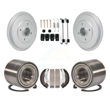 Rear Coated Brake Drum Shoe Hardware And Wheel Bearing Kit For Nissan Micra Versa Note K7D-100001