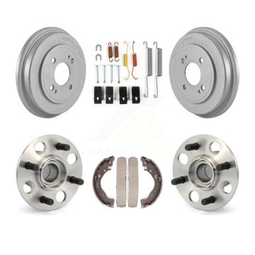 Rear Coated Brake Drum Shoe Hardware And Wheel Hub Bearing Assembly Kit For Honda Fit K7D-100011