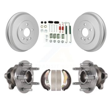 Rear Coated Brake Drum Shoe Hardware And Wheel Hub Bearing Kit For Chevrolet Trax Sonic K7D-100017