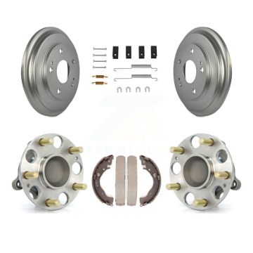 Rear Coated Brake Drum Shoe Hardware And Wheel Hub Bearing Assembly Kit For Honda Civic K7D-100032