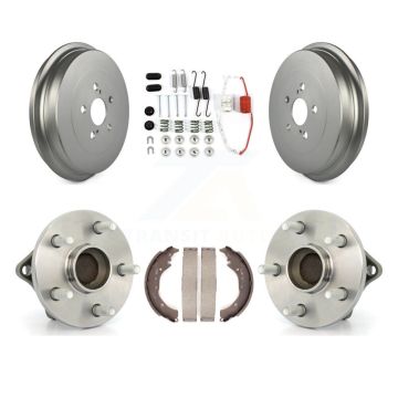 Rear Coated Brake Drum Shoe Hardware And Hub Bearing Assembly Kit For Toyota Corolla K7D-100049