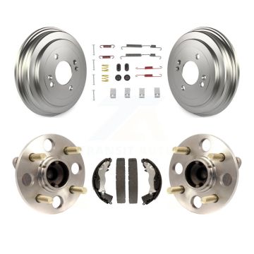 Rear Coated Brake Drum Shoe Hardware And Hub Bearing Kit For Hyundai Accent Kia Rio Rio5 K7D-100050