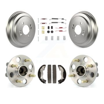 Rear Coated Brake Drum Shoe Hardware And Hub Bearing Kit For Hyundai Accent Kia Rio Rio5 K7D-100051