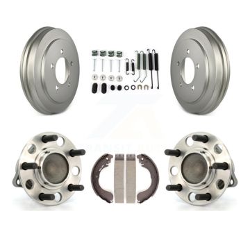 Rear Coated Brake Drum Shoe Hardware And Hub Bearing Kit For Jeep Patriot Compass Dodge K7D-100060