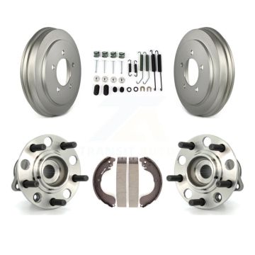 Rear Coated Brake Drum Shoe Hardware And Hub Bearing Kit For Jeep Patriot Compass Dodge K7D-100061
