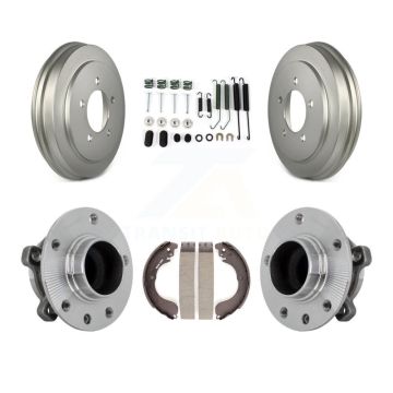 Rear Coated Brake Drum Shoe Hardware And Wheel Hub Bearing Assembly Kit For Jeep Compass K7D-100062