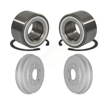 Rear Coated Brakes Drum And Bearing Kit For Ford Escape Mazda Tribute Mercury Mariner K7D-100073