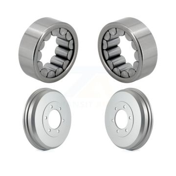 Rear Coated Brakes Drum & Bearing Kit For Chevrolet Colorado GMC Canyon Isuzu i-280 i-350 K7D-100076