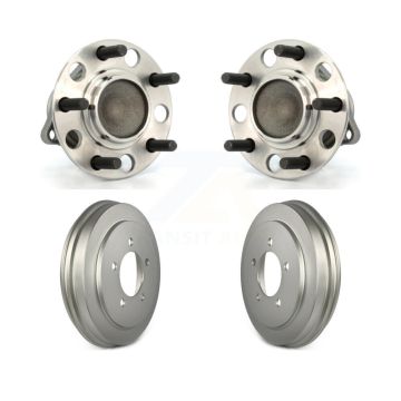 Rear Coated Brakes Drum & Hub Bearing Kit For Jeep Patriot Compass Dodge Caliber Chrysler K7D-100085