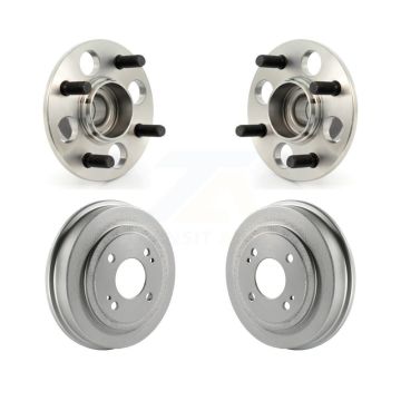 Rear Coated Brakes Drum And Wheel Hub Bearing Assembly Kit For Honda Civic Acura EL K7D-100092