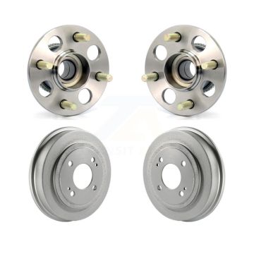 Rear Coated Brakes Drum And Wheel Hub Bearing Assembly Kit For Honda Civic K7D-100094