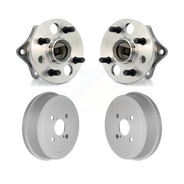 Rear Coated Brakes Drum & Hub Bearing Kit For Toyota Corolla Prizm Chevrolet Geo Non-ABS K7D-100098