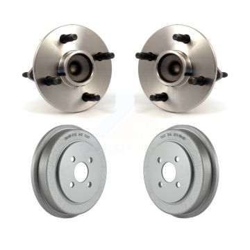 Rear Coated Brakes Drum And Hub Bearing Kit For Chevrolet Cobalt Pontiac Saturn Ion G5 K7D-100099