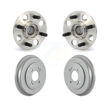 Rear Coated Brakes Drum And Wheel Hub Bearing Assembly Kit For Honda Fit Insight K7D-100116