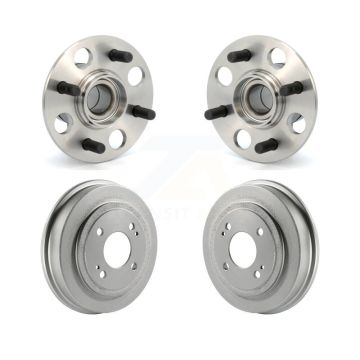 Rear Coated Brakes Drum And Wheel Hub Bearing Assembly Kit For 2007-2008 Honda Fit K7D-100118