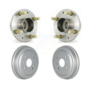 Rear Coated Brakes Drum And Hub Bearing Assembly Kit For Suzuki Swift+ Pontiac G3 Wave K7D-100124
