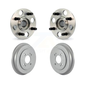 Rear Coated Brakes Drum And Wheel Hub Bearing Assembly Kit For Honda Civic K7D-100125