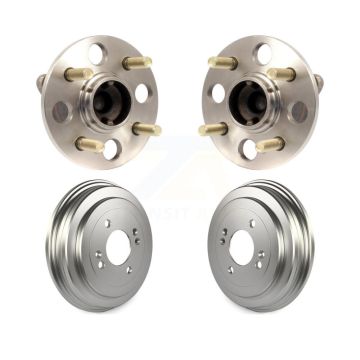 Rear Coated Brakes Drum And Wheel Hub Bearing Kit For Hyundai Accent Kia Rio Rio5 Non-ABS K7D-100128