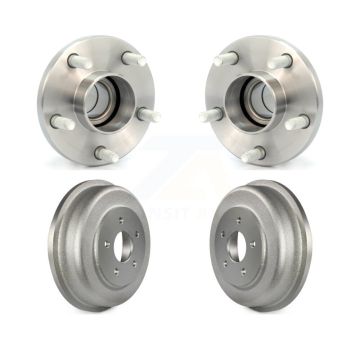 Rear Coated Brakes Drum And Hub Bearing Assembly Kit For 2010-2013 Ford Transit Connect K7D-100130