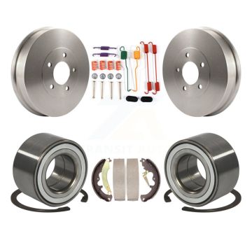 Rear Brake Drum Shoe Hardware & Bearing Kit For Ford Escape Mazda Tribute Mercury Mariner K7D-100133