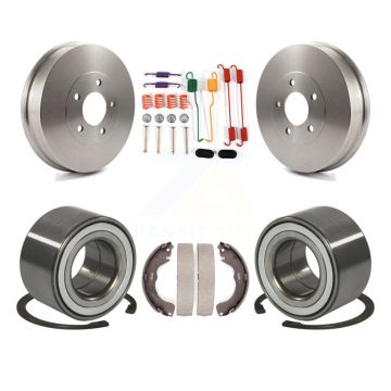 Rear Brake Drum Shoe Hardware & Bearing Kit For 2008 Mazda Tribute With 10" Diameter K7D-100134
