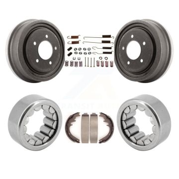 Rear Brake Drum Shoe Hardware Bearing Kit For 1997-1999 Ford F-150 With 9-3 4" Ring Gear K7D-100136