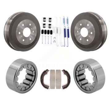 Rear Brake Drum Shoe Hardware And Bearing Kit For GMC Sierra 1500 Chevrolet Silverado K7D-100138
