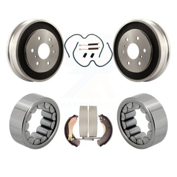 Rear Brake Drum Shoe Hardware Bearing Kit For Chevrolet Silverado 1500 GMC Sierra Classic K7D-100139