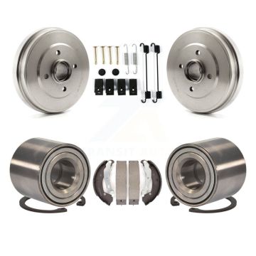 Rear Brake Drum Shoe Hardware And Wheel Bearing Kit For Nissan Micra Versa Note K7D-100148