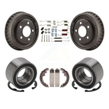 Rear Brake Drum Shoe Hardware Bearing Kit For 1998-2002 Ford Ranger With 9" Diameter K7D-100151