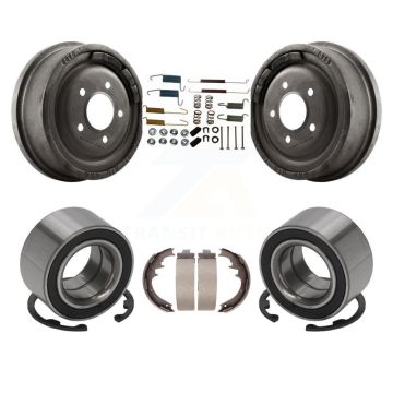 Rear Brake Drum Shoe Hardware Bearing Kit For 98-02 Ford Ranger EV With 10" Diameter K7D-100152