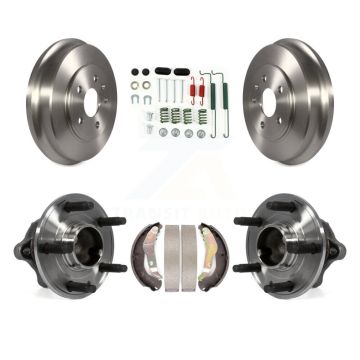 Rear Brake Drum Shoe Hardware And Wheel Hub Bearing Assembly Kit For Chevrolet Sonic Trax K7D-100160