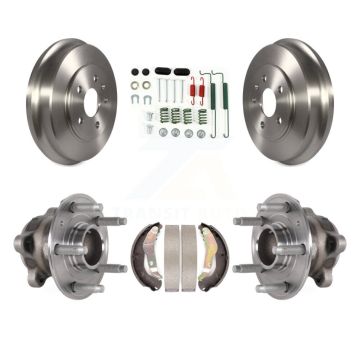 Rear Brake Drum Shoe Hardware And Wheel Hub Bearing Assembly Kit For Chevrolet Trax Sonic K7D-100161