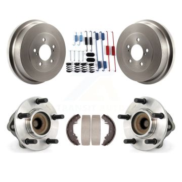 Rear Brake Drum Shoe Hardware And Hub Bearing Kit For Dodge Caravan Grand Chrysler Town & K7D-100171