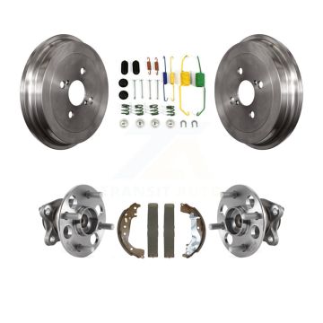 Rear Brake Drum Shoe Hardware And Wheel Hub Bearing Assembly Kit For Toyota Yaris K7D-100175