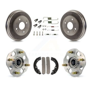 Rear Brake Drum Shoe Hardware And Wheel Hub Bearing Assembly Kit For Honda Accord K7D-100184