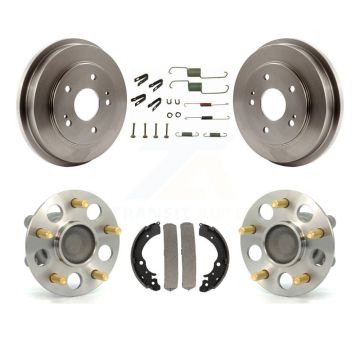 Rear Brake Drum Shoe Hardware And Wheel Hub Bearing Assembly Kit For Honda Civic K7D-100188