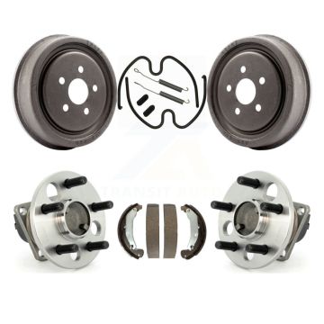 Rear Brake Drum Shoe Hardware And Hub Bearing Kit For Pontiac Sunfire Chevrolet Cavalier K7D-100194