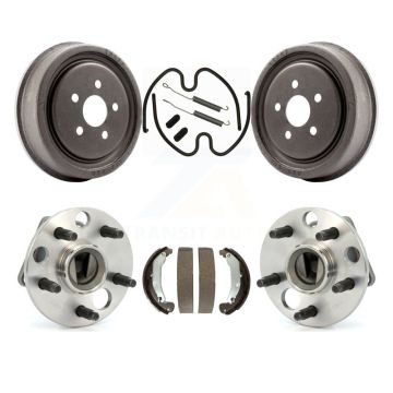 Rear Brake Drum Shoe Hardware And Hub Bearing Kit For Pontiac Sunfire Chevrolet Cavalier K7D-100195