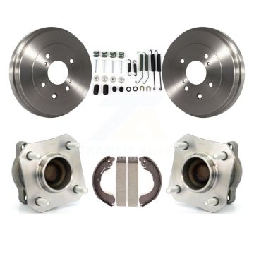 Rear Brake Drum Shoe Hardware And Wheel Hub Bearing Assembly Kit For Nissan Sentra K7D-100209