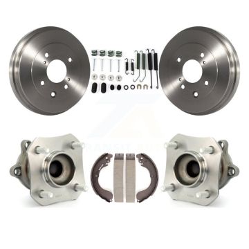 Rear Brake Drum Shoe Hardware And Wheel Hub Bearing Assembly Kit For Nissan Sentra K7D-100210