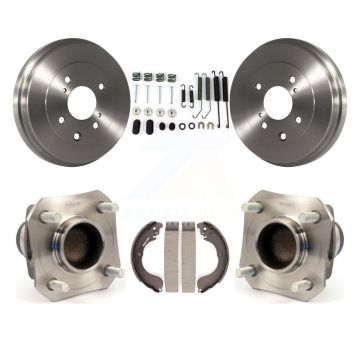 Rear Brake Drum Shoe Hardware And Wheel Hub Bearing Assembly Kit For Nissan Versa K7D-100212