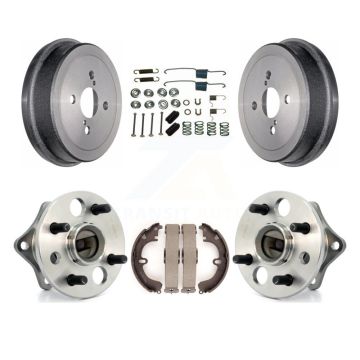 Rear Brake Drum Shoe Hardware And Hub Bearing Assembly Kit For Toyota Corolla Non-ABS K7D-100218